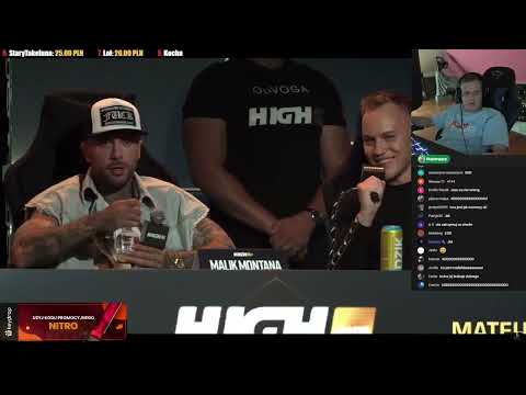 NITRO REAKCJA NA MAJA STAŚKO VS MALIK MONTANA KONFRONTACJA HIGH LEAGUE