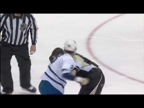 Colton Orr vs Deryk Engelland - Oct 13th 2010 (HD)