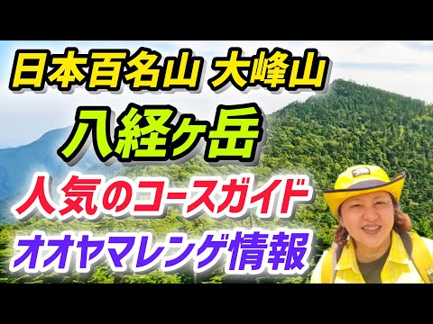 日本百名山 大峰山 八経ヶ岳 ルートガイド＆オオヤマレンゲ情報