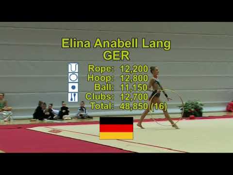 Elina Lang Luxembourg Cup 2015