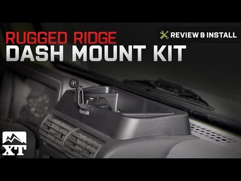 Jeep Wrangler Rugged Ridge Dash Multi-Mount (1997-2006 TJ) Review & Install