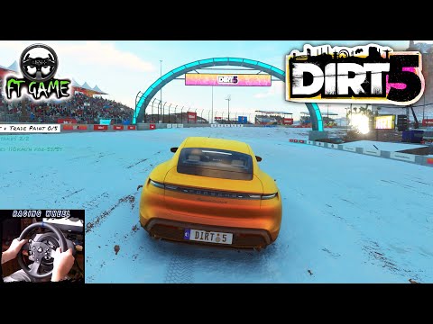 DIRT 5 Porsche Taycan Turbo S | Career Gameplay P35 | Thrustmaster