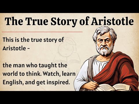 The Unbelievable Story of Aristotle || Learn English Through Biography Level 3 🔥|| Improve English 