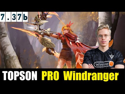 🤯 TOPSON [Windranger] MID 7.37B - DOTA 2 HIGHEST MMR MATCH #dota2    #dota2gameplay   #topson