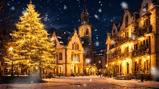 Peaceful Instrumental Christmas Music For Snowy Christmas Night: Top Christmas Songs of All Time