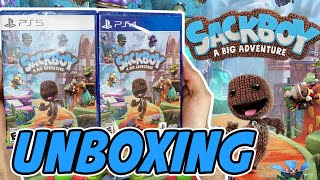 Sackboy: A Big Adventure (PS4/PS5) Unboxing