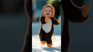 Download lagu Cute baby laughing joins Baby Shark dance🦈unreal baby joy mp3