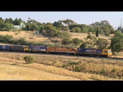 7AM5 Pacific National Container Train - PoathTV Australian Railways