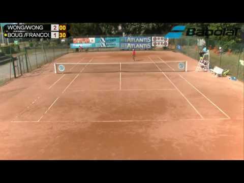 WONG (HKG) & WONG (HKG) vs BOUGRAT (FRA) & FRANCOIS (FRA) - Center court
