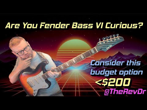 IYV Bass VI style IS6-200 2024 - Vintage sunburst image 13