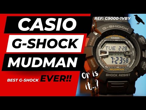 CASIO G-SHOCK MUDMAN watch review| Ref: G9000-1vby, affordable, tough design BEST G-SHOCK EVER!