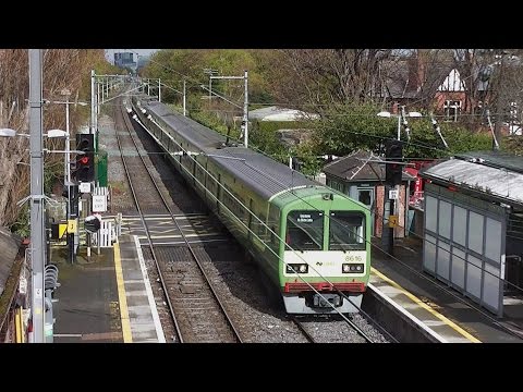 Irish Rail 8510 Class Dart Train number 8616 - Sydney Parade, Dublin