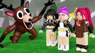 Download lagu I Joined KPOP DEMON HUNTERS Team In 99 Nights In The Forest! mp3