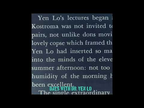 Dr. Yen Lo (Ka & Preservation) - Day 70 (Instrumental)