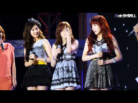120620 순천 K-POP Festival - 소녀시대 태티서 (Girls' Generation TTS) 인터뷰 [DC SY GALL]