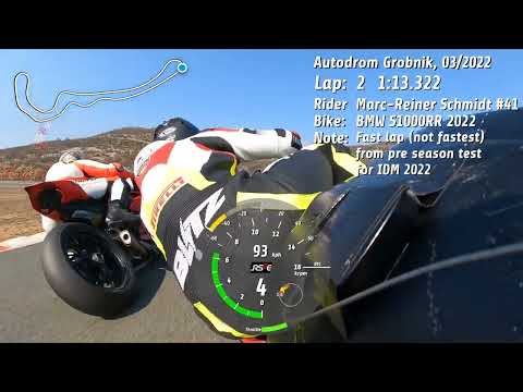 www.rs2e.de | 1 Lap@Grobnik/Rijeka 1:28.9 | Marc-Reiner Schmidt #41 | BMW S1000RR 2022