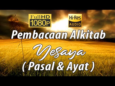 Alkitab Suara - Yesaya Full HD, pasal & ayat