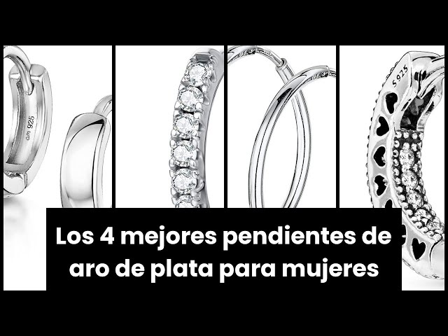 Vídeo relacionado con ALEXCRAFT Pendientes Mujer Plata de Ley 925 Pendientes Aro Pequeño Plata Mujer Juego de Aretes de Aro