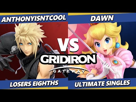 Gridiron Gateway 2024 TOP 8 - AnthonyIsntCool (Cloud) Vs. Dawn (Peach) Smash Ultimate - SSBU