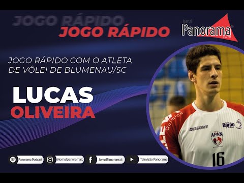 Jogo Rápido com o atleta de vôlei, Lucas Oliveira direto de Blumenau/SC
