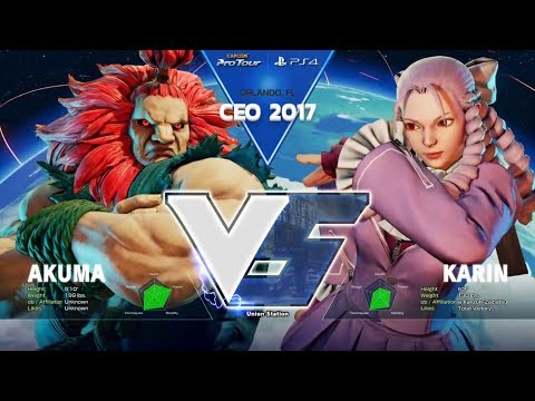 SFV: XsK_Samurai vs PG Punk - CEO 2017 Winner Quarters - CPT 2017