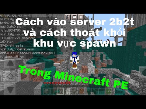 How To Get Into Server 2b2t And How To Exit Spawn Area In Minecraft PE |  KIDKAITO TM
