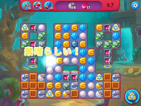 Fishdom Hard level 5766 no boosters フィッシュダム ハード [Friend's]