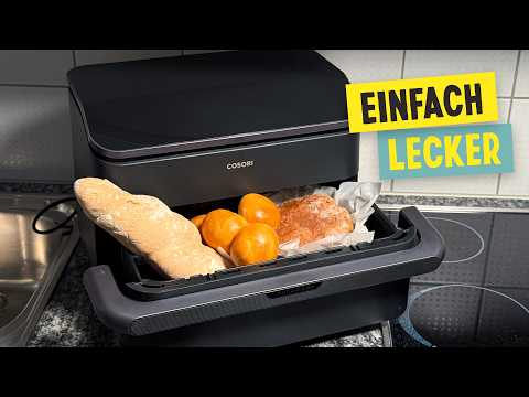 Baking bread in an air fryer – is that possible? We test 3 simple recipes in the Cosori TwinFry.