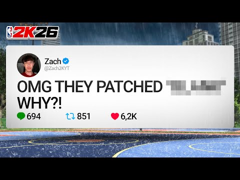 NBA 2K26 Got a NEW PATCH, and it's EMBARASSINGLY BAD🤣