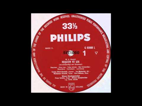 Mozart, Requiem, K 626, side 1, Karl Bohm
