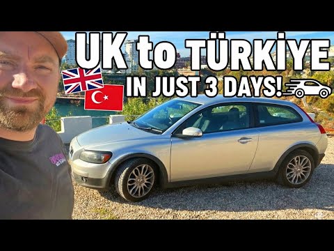 Can you drive to TURKEY in just 3 DAYS? AI says no. Geoff says yes. 🇬🇧🇹🇷
