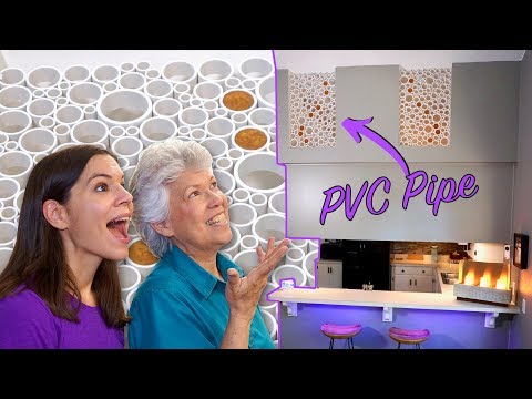 How to Make PVC Pipe Artwork for Inside the Home // Part 2 Video