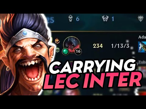 BEST DRAVEN CARRYING LEC INTER IN SOLOQ