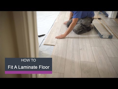 How to lay laminate flooring