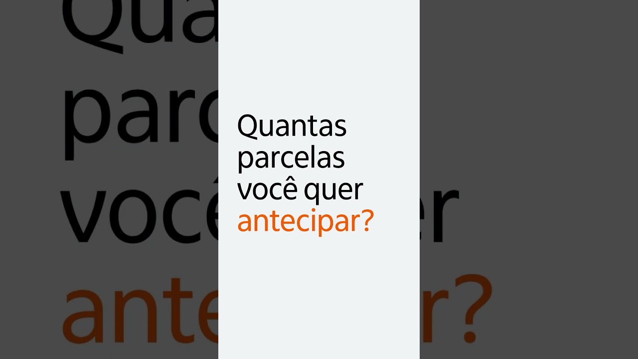 App Itaú | Antecipe suas Parcelas