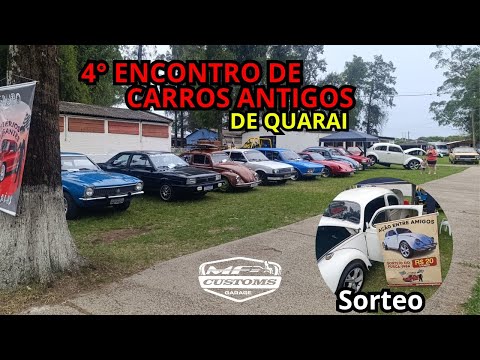 4° Encontro de Carros Antigos de Quarai 