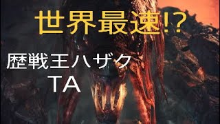 ガチTA勢に捧げる!!元、男気力アジアNo. 1チャンピオンがガチタイムアタックしました[MHW]