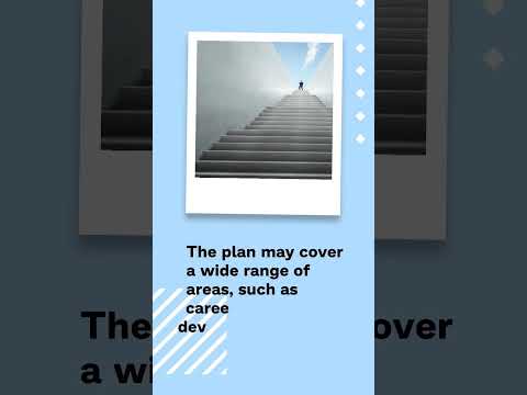 What is a personal development plan ?