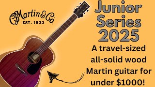 Video thumbnail for The NEW Martin Junior Guitars - All Solid Wood for Under $1000! Feat. the 000 Jr-E by Aaron Short Music