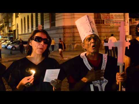 Ocupa Câmara Rio - Missa de sétimo dia da CPI dos Ônibus