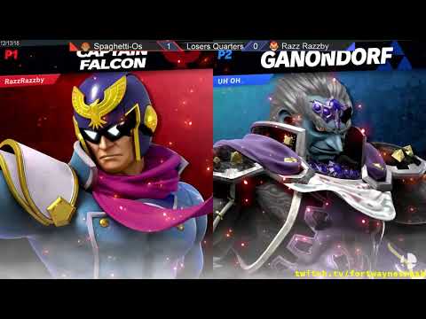 FW Smash Ultimate #1 - Spaghetti-Os (Ganondorf) vs Brian (Chrom, Falcon) - Losers Quarters