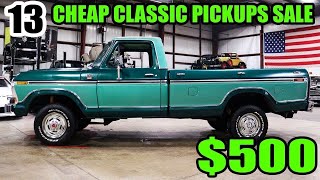 13 Classic Trucks For Sale By Owner – Cheap Garage Finds on Craigslist!