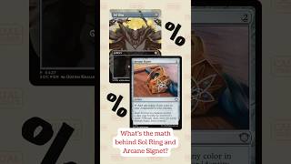 How probable is it to have 3/4 players start with Sol Ring and Arcane Signet? #MTG #Commander