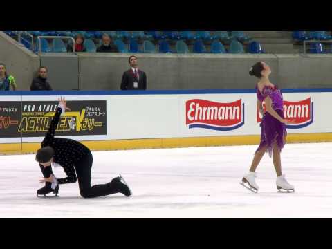 ISU 2014 Jr Grand Prix Dresden Free Dance Lorraine MCNAMARA / Quinn CARPENTER USA