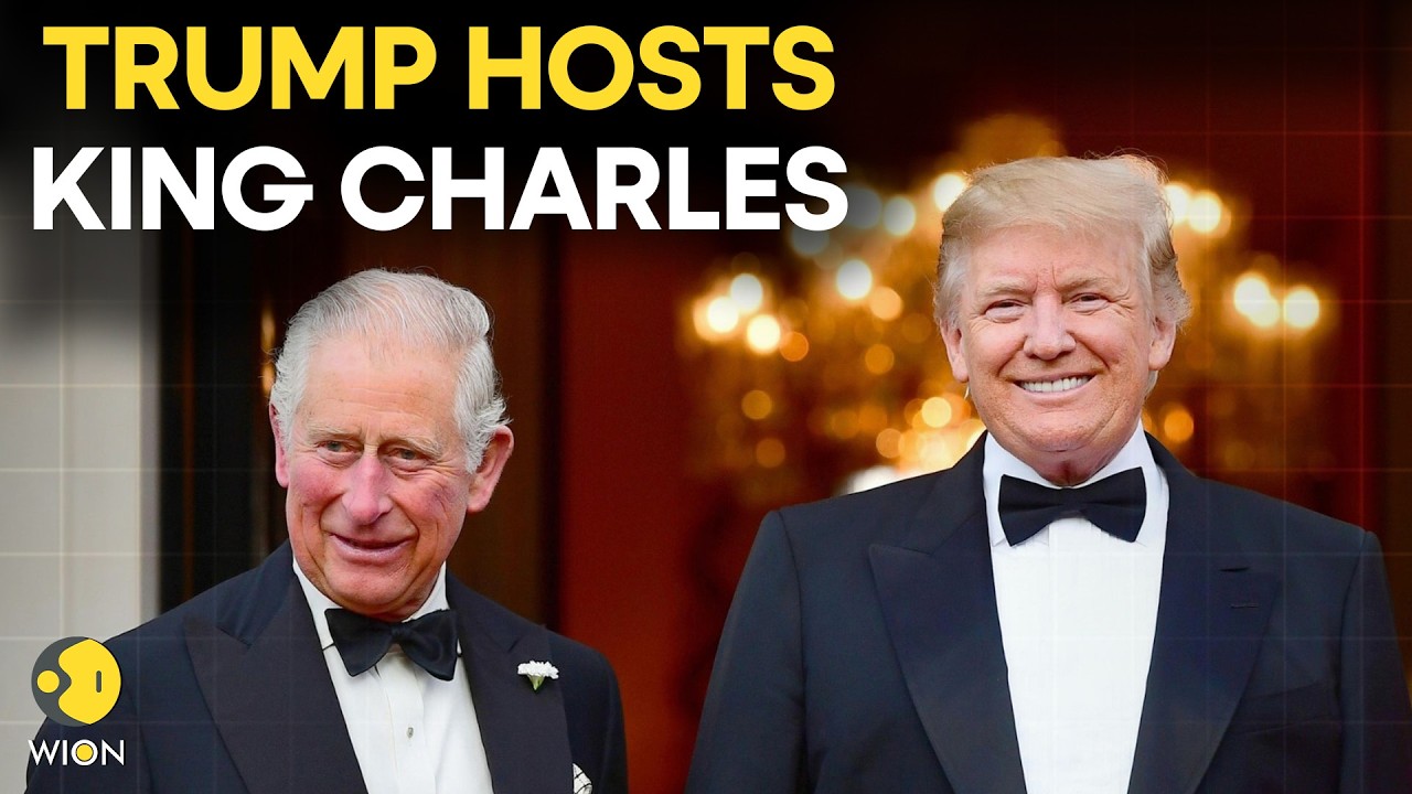 LIVE: President Donald Trump Hosts King Charles And Queen Camilla at the White House | WION Live