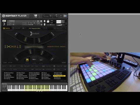 Ableton Push with EXHALE by Output