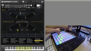 Video thumbnail for Ableton Push with EXHALE by Output by Output