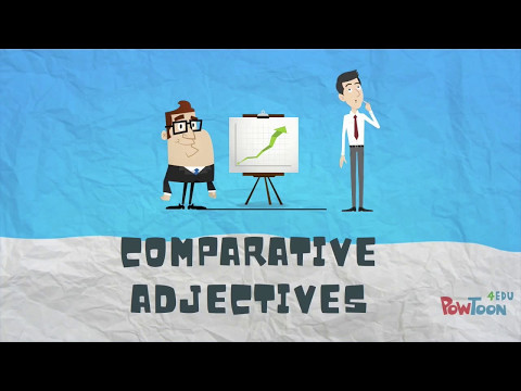 How to Compare Things in English. Comparative Adjectives