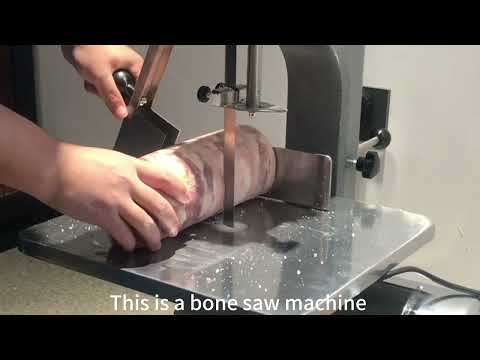 Bone saw machien working video
