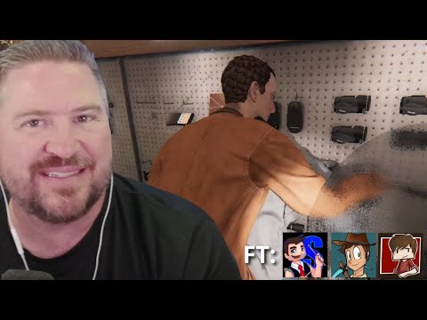 Grian Discovers the Spirit Box in Phasmophobia! (w/ Grian, Scar, and Skizz)